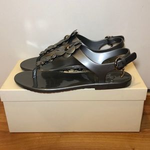COACH | Haylee Metallic Jelly Sandals